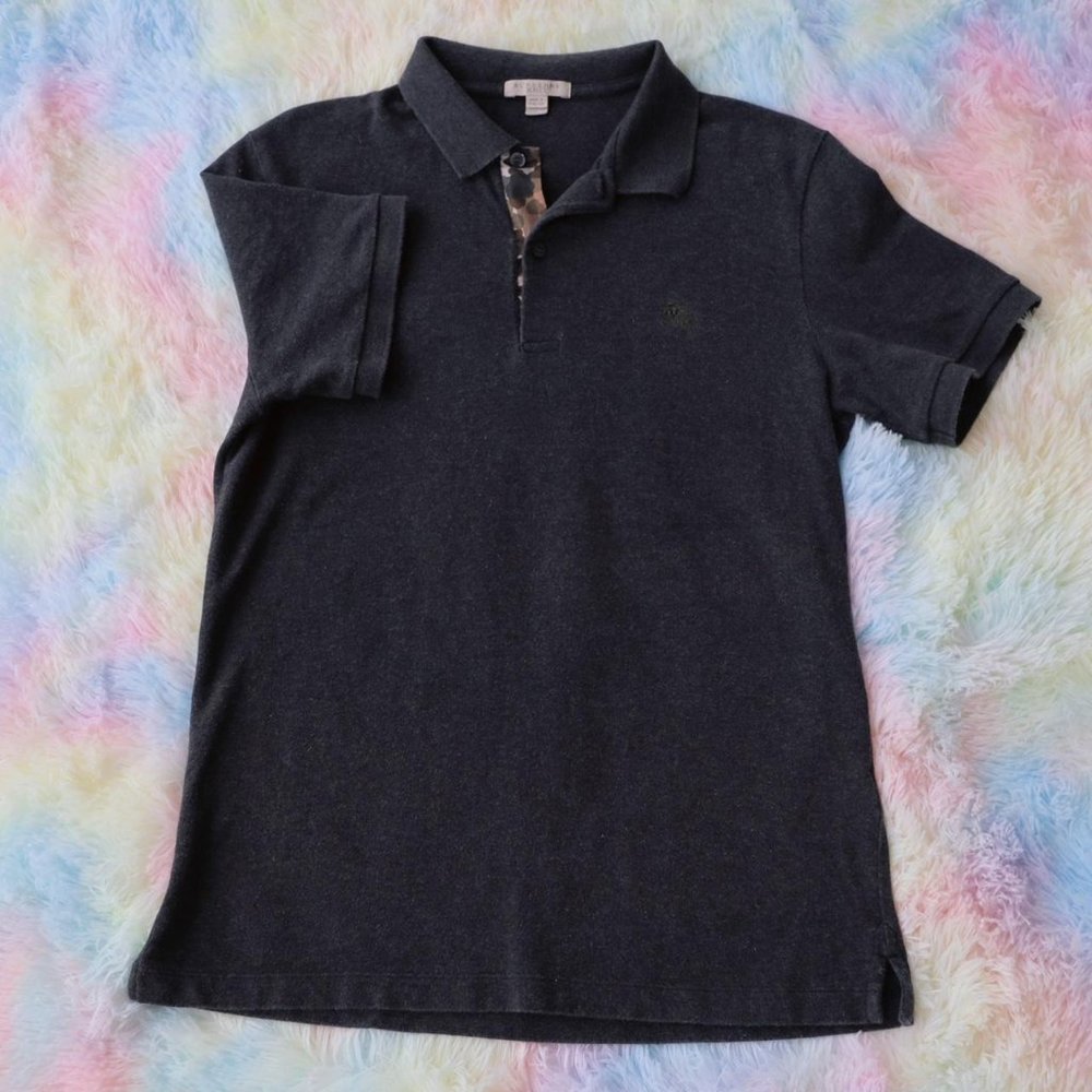 Burberry Polo (Dark Grey)